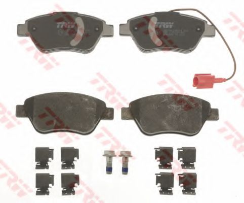 set placute frana,frana disc 2