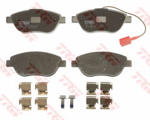 set placute frana,frana disc 2