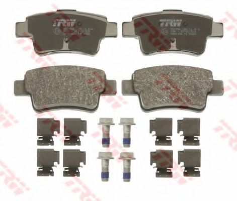set placute frana,frana disc 2