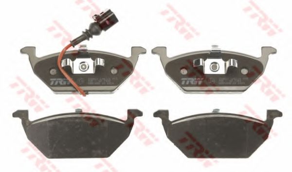 set placute frana,frana disc 2