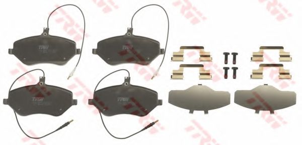 set placute frana,frana disc 2