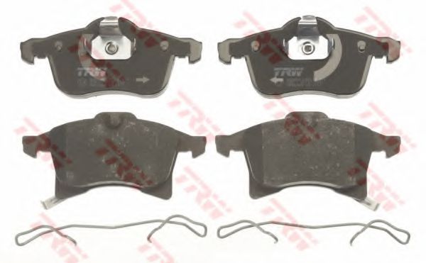 set placute frana,frana disc 2