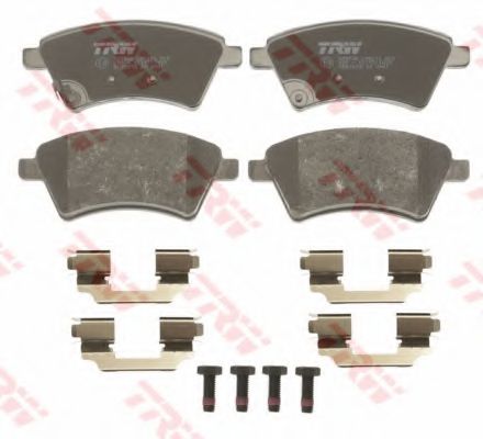set placute frana,frana disc 2