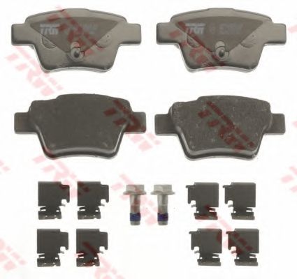 set placute frana,frana disc 2