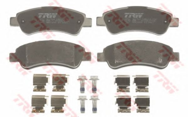 set placute frana,frana disc 2