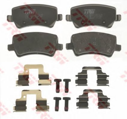 set placute frana,frana disc 2