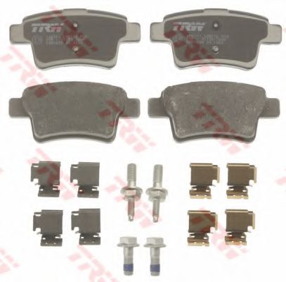 set placute frana,frana disc 2