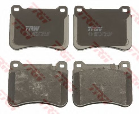 set placute frana,frana disc 2