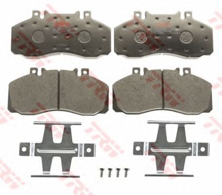 set placute frana,frana disc 2
