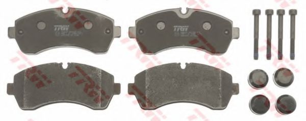 set placute frana,frana disc 2