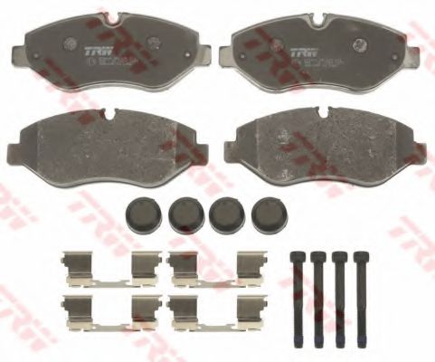 set placute frana,frana disc 2