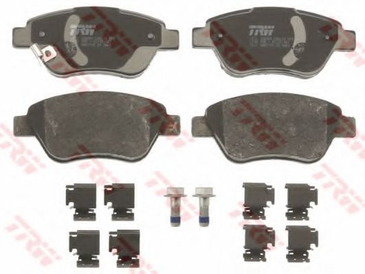 set placute frana,frana disc 2