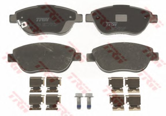 set placute frana,frana disc 2