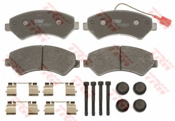set placute frana,frana disc 2