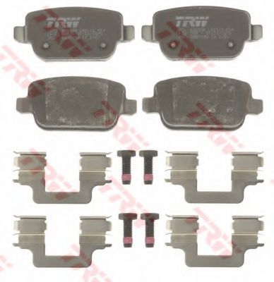 set placute frana,frana disc 2