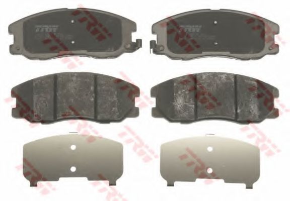 set placute frana,frana disc 2