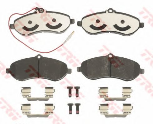 set placute frana,frana disc 2