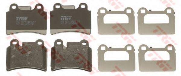 set placute frana,frana disc 2