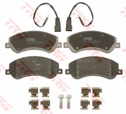 set placute frana,frana disc 2