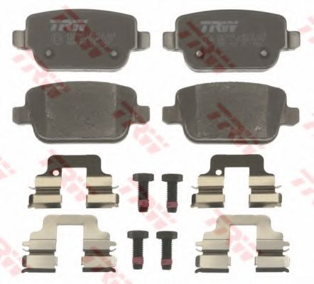set placute frana,frana disc 2