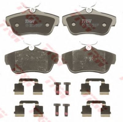set placute frana,frana disc 2