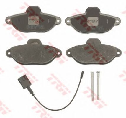 set placute frana,frana disc 2