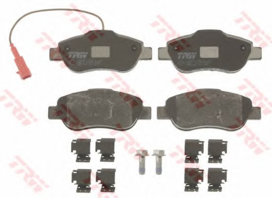set placute frana,frana disc 2