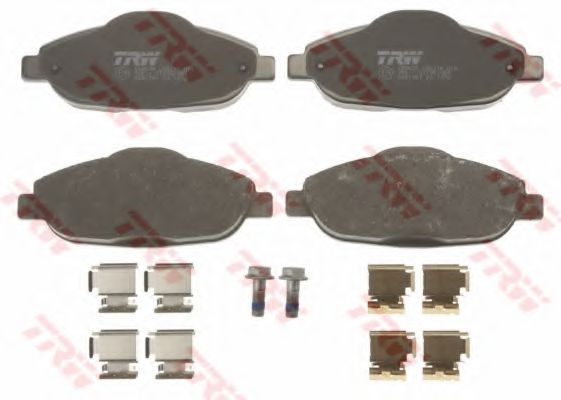 set placute frana,frana disc 2