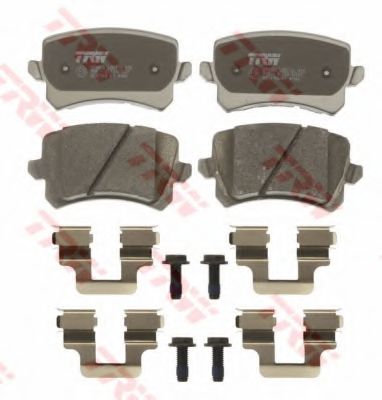 set placute frana,frana disc 2
