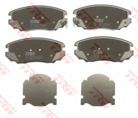 set placute frana,frana disc 2