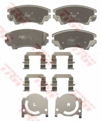 set placute frana,frana disc 2