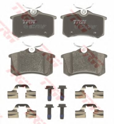 set placute frana,frana disc 2