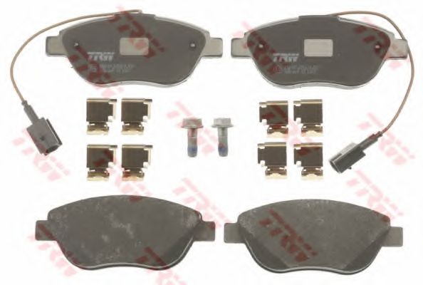 set placute frana,frana disc 2