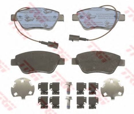 set placute frana,frana disc 2