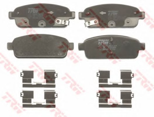 set placute frana,frana disc 2