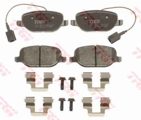set placute frana,frana disc 2