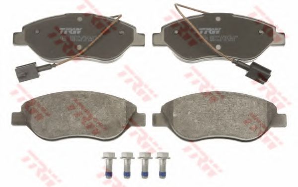 set placute frana,frana disc 2