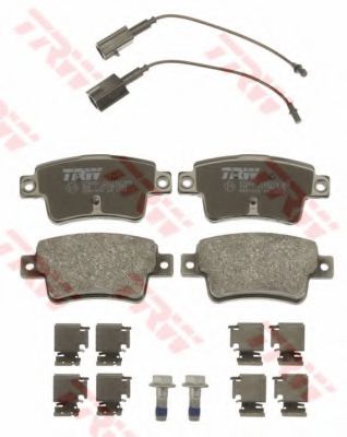 set placute frana,frana disc 2