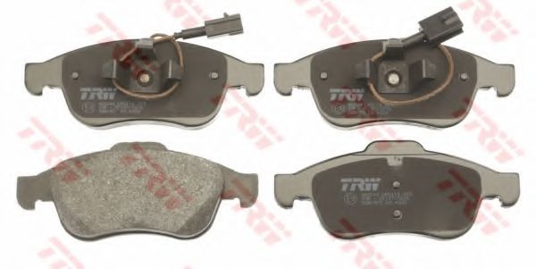 set placute frana,frana disc 2