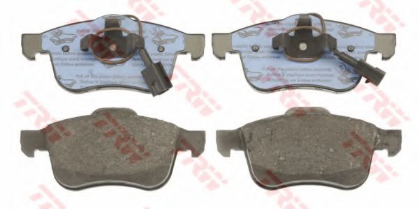 set placute frana,frana disc 2