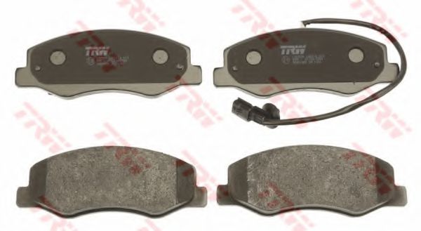 set placute frana,frana disc 2