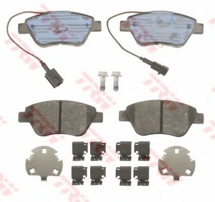 set placute frana,frana disc 2