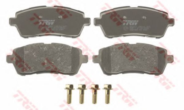 set placute frana,frana disc 2