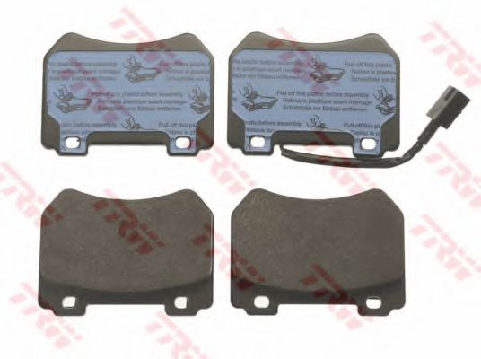 set placute frana,frana disc 2