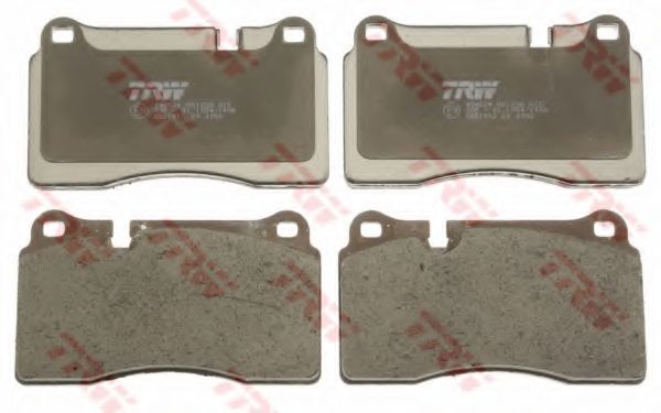 set placute frana,frana disc 2