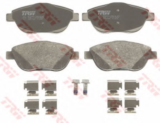 set placute frana,frana disc 2