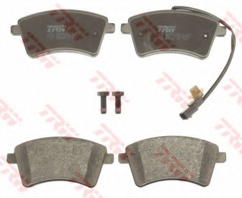 set placute frana,frana disc 2