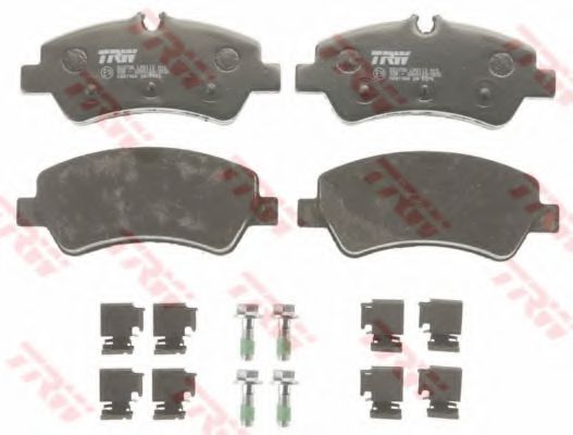 set placute frana,frana disc 2