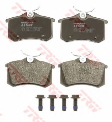 set placute frana,frana disc 2