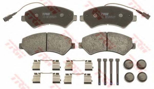 set placute frana,frana disc 2
